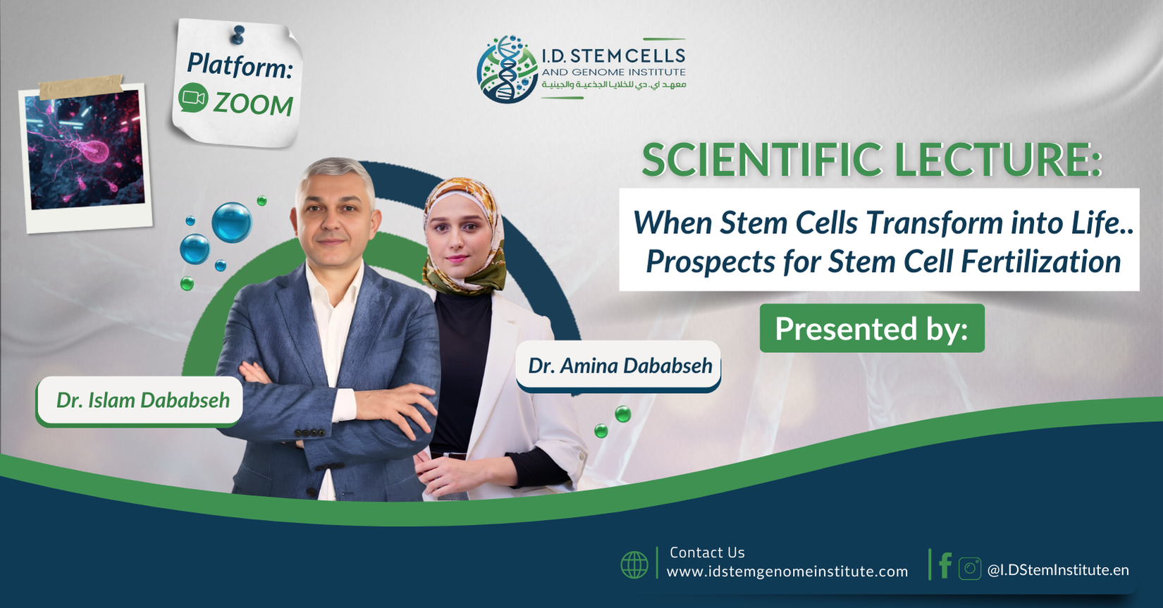 Scientific Lecture: When Stem Cells Transform into Life... Prospects for Stem Cell Fertilization